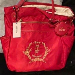 Brand New with Tags Juicy Couture Diaper Bag